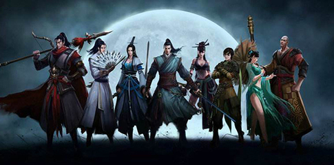 古金梁溫武俠四宗師 誰的IP在手游行業最成功?_游戲_網